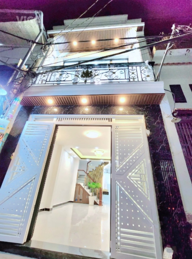 Nhà mới, đẹp Hẻm 314 Âu Dương Lân P.3 Q.8 Giá 5.6 tỷ Nở hậu