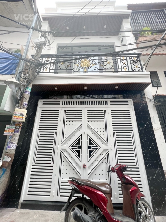 Nhà mới 2 tầng hẻm 314 Âu Dương Lân P3Q8 Giá 5.6 Tỷ