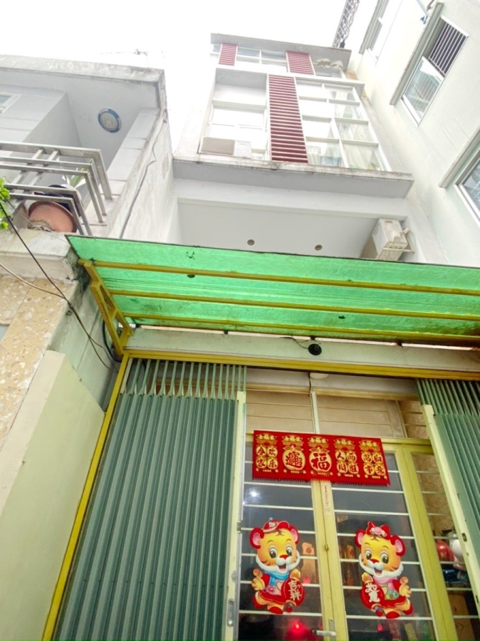 Nhà 4 tầng hẻm cụt đường Nguyễn Trãi P2Q5 Giá 5.5 Tỷ