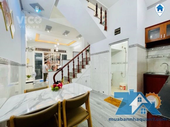 Bán Nhà Hẻm Huỳnh Tấn Phát, P. Tân Thuận Đông Quận 7, 48m2, 3 tầng, 4m x 12m, Nhà Đẹp, 3.1 Tỷ (HOT)