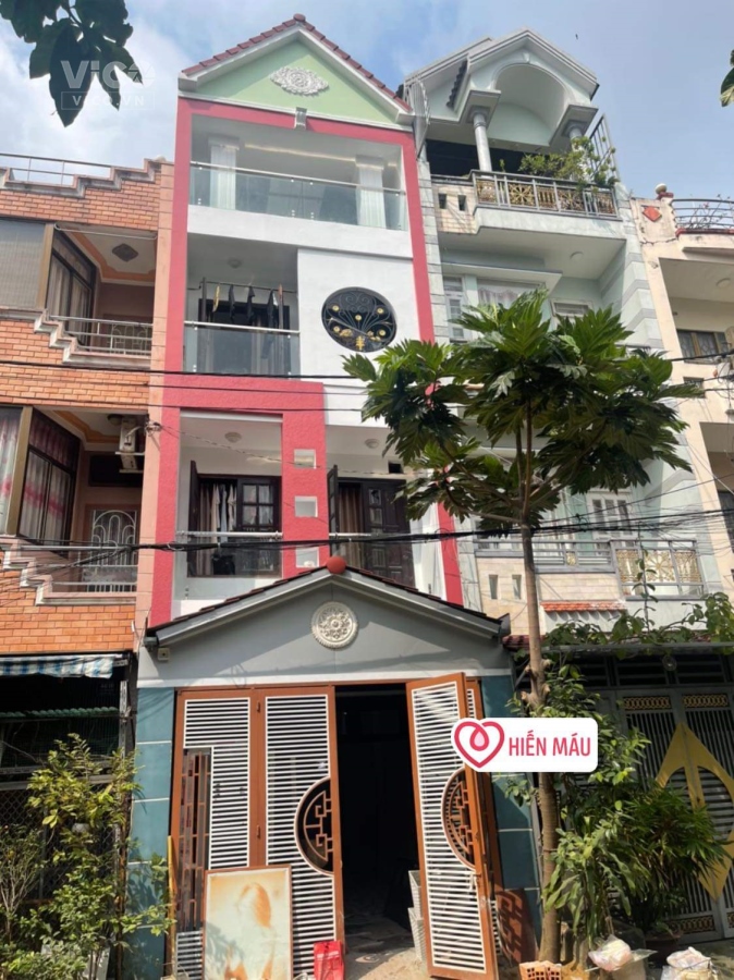 NHÀ ĐẸP Ở LIỀN, ĐƯỜNG 10M LŨY BAN BÍCH, 4X14, 4 TẦNG. GIÁ 8.3 TỶ