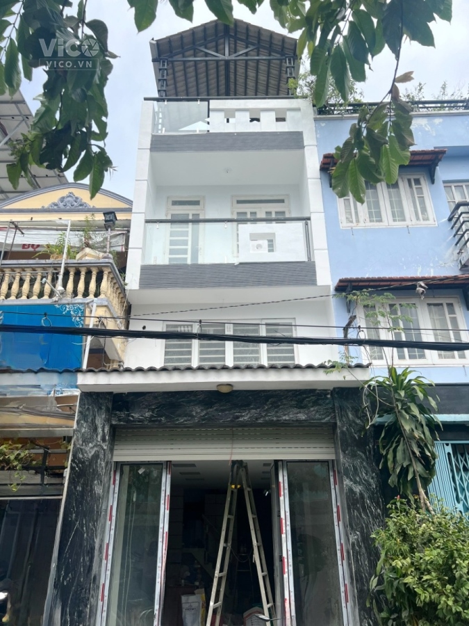 Cho thuê nhà mới nguyên căn mặt tiền Đặng Thúc Liêng P4Q8