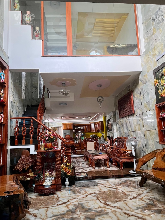 Bán nhà Lê Văn Quới 90m2 5 tầng biệt thự nội thất cao cấp hẻm xe hơi 6m nhà đẹp lung linh