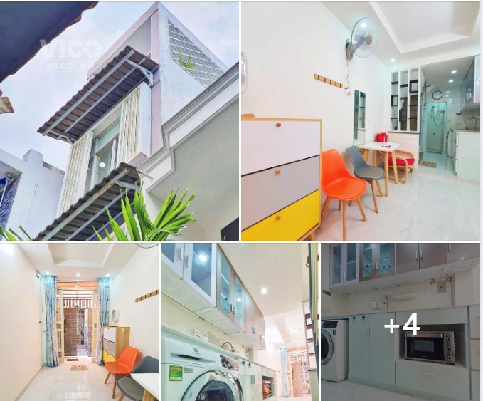 Chỉ 3.8 tỷ Nhà mới ở ngay trước Tết,4 Tấm, 2PN 3WC tặng hết nội thất P1 Bình Thạnh