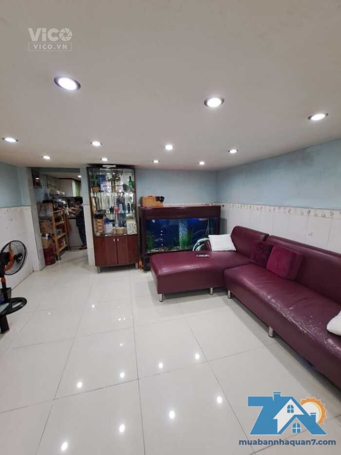 Bán Nhà Hẻm 98 Bùi Văn Ba, P. Tân Thuận Đông Quận 7, 60m2, 3 tầng, 4m x 15m, cạnh KCX Tân Thuận,