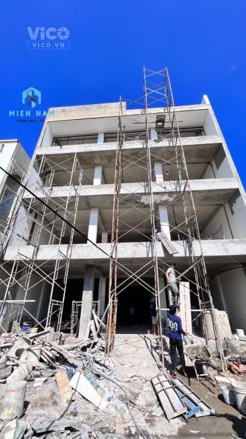 CHO THUÊ NHÀ NGUYÊN CĂN 1TRỆT 4 lầu Đường Bưng môn Huyện Long Thành .