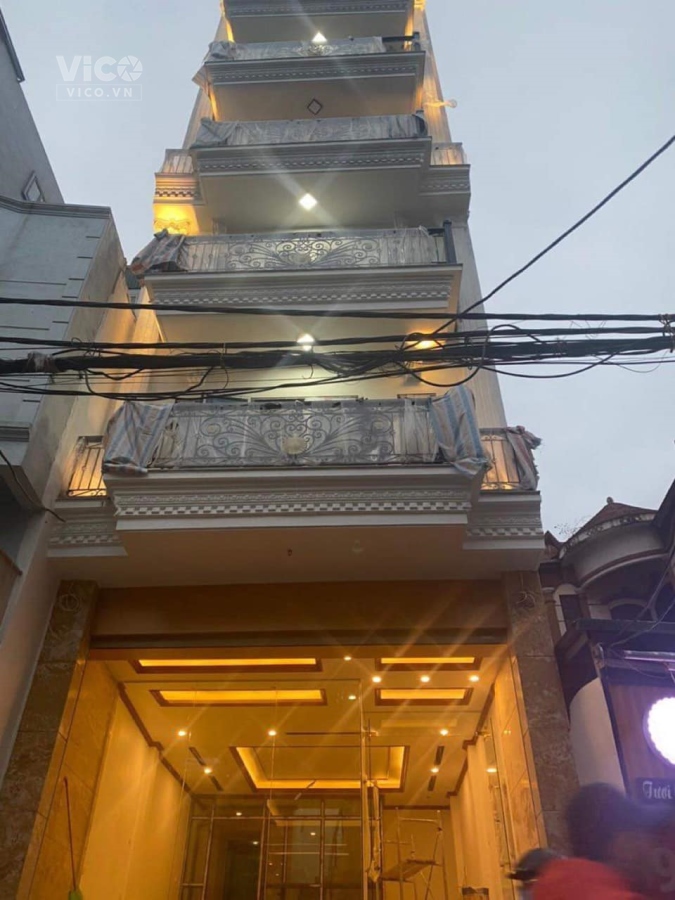 Bán nhà Mặ Phố Phú Đô 70m2 x 8 tầng nhỉnh 16 tỷ Vỉa hè Kinh doanh Đường 2 ô tô tránh.