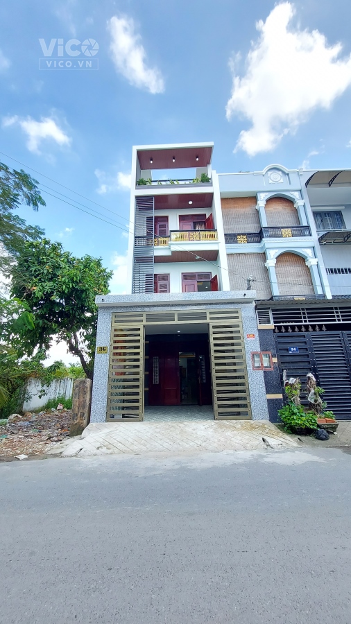 Cho Thuê Nguyên Căn Mặt Tiền 36 Thạnh Xuân 43, Quận 12 4 Tầng Có Sân Xe Hơi