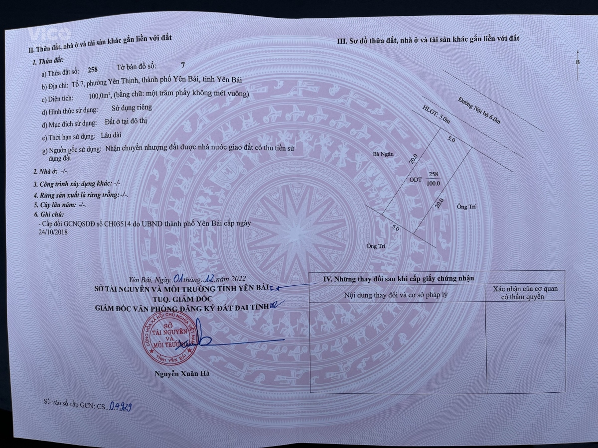 Cơ hội đầu tư X3 tài sản ở TP Yên Bái