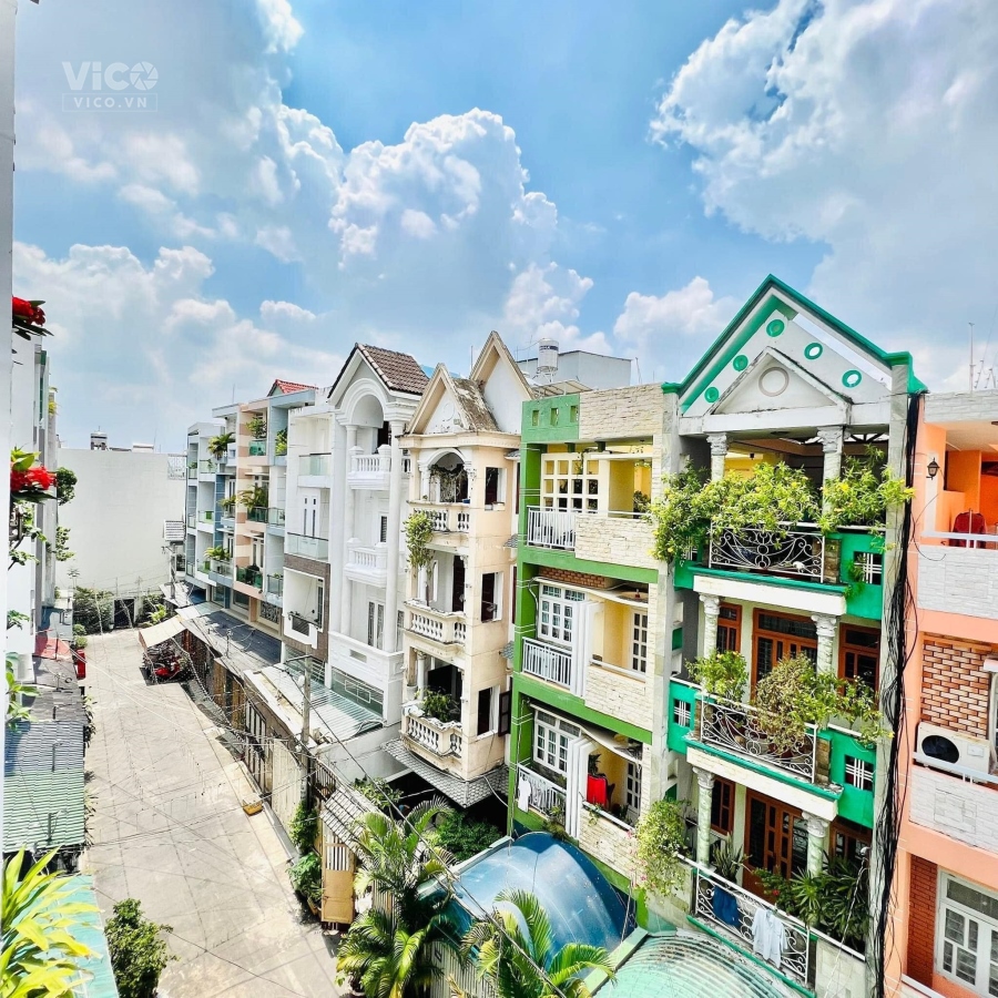 Bán nhà hẻm XE HƠI 1 sec 6m Quang Trung P8 Gò Vấp 5.3x17m 5 tầng 6 tỷ x