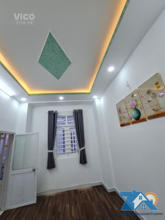 Bán Nhà Hẻm 630 Huỳnh Tấn Phát, Tân Phú Quận 7, 40m2, 3 tầng, 4mx10m, nhỉnh 3 Tỷ
