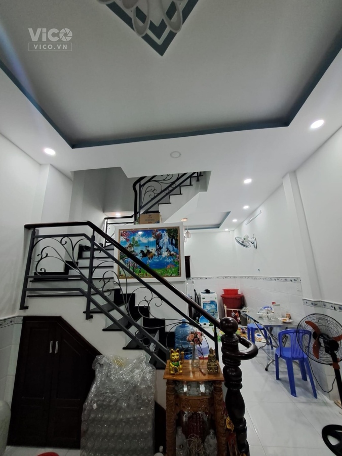 Nhà đẹp hẻm thông rộng 5m Tân Hưng Quận 7 . Giá 4 tỷ 6.