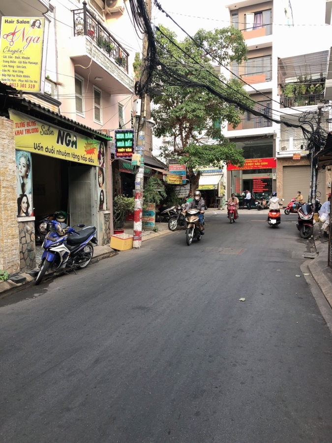 Hẻm kinh doanh 6m có lề đường Tân Sơn Nhì, 4.1x15m đúc 2 lầu sân thượng