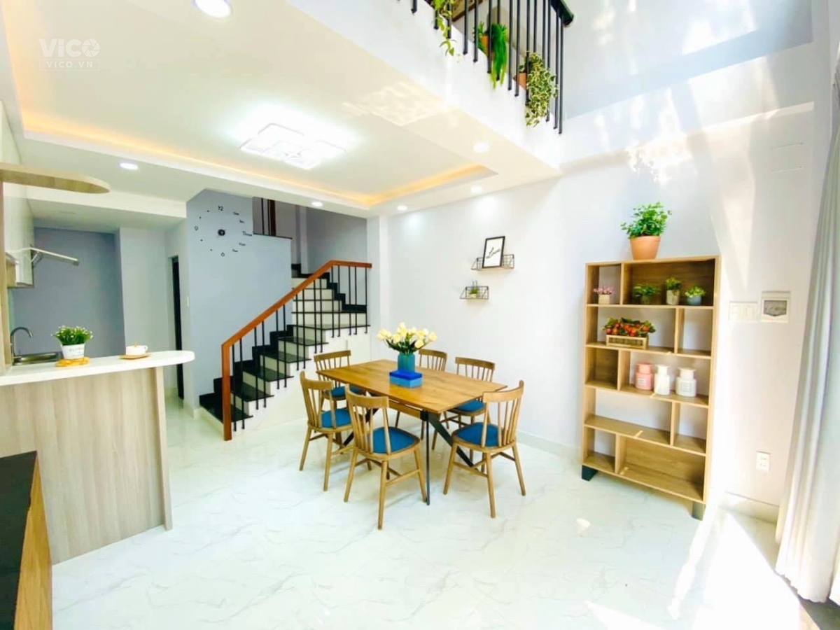 Nhà đẹp Trệt/Lửng/2 lầu Hẻm Dương Bá Trạc P2,Q8. Giá 6.2 tỷ