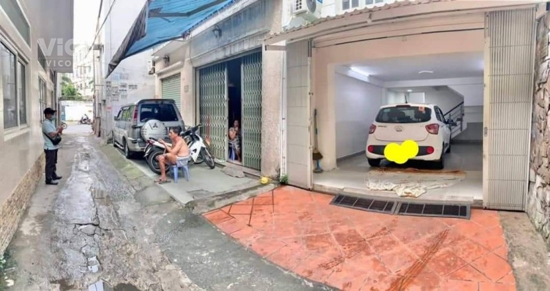 Bán Nhà Phan Văn Trị Gò Vấp 4m x 12m 3 Tầng Giá 6 tỷ 3 hẻm ô tô thông ở ngay