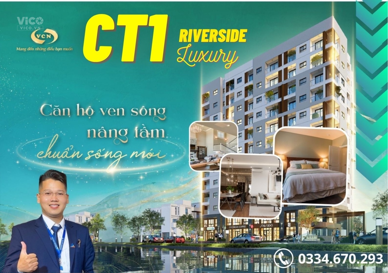 Có nên mua căn hộ CT1 Riverside Luxury Nha Trang 05 lý do khiến CT1 đang là căn hộ HOT nhất hiện