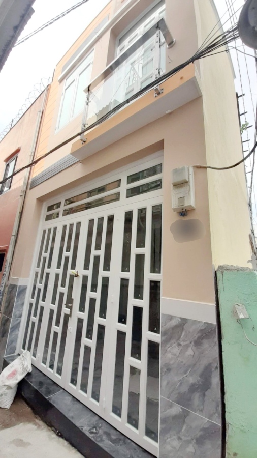 Nhà mới, 3 tầng hẻm Nguyễn Duy P9Q8. Giá 2,25 tỷ TL