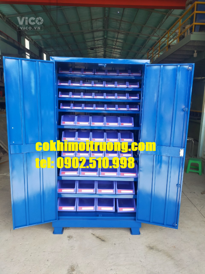 Tủ đồ nghề cơ khí, tủ treo dụng cụ cơ khí, tủ đựng ốc vít đinh .