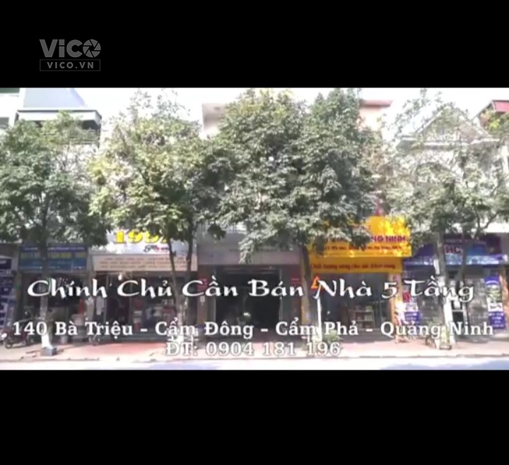 Chính chủ cần bán hoặc cho thuê nhà mặt tiền tại 140, Bà Triệu, Cẩm Đông, Cẩm Phả, Quảng Ninh
