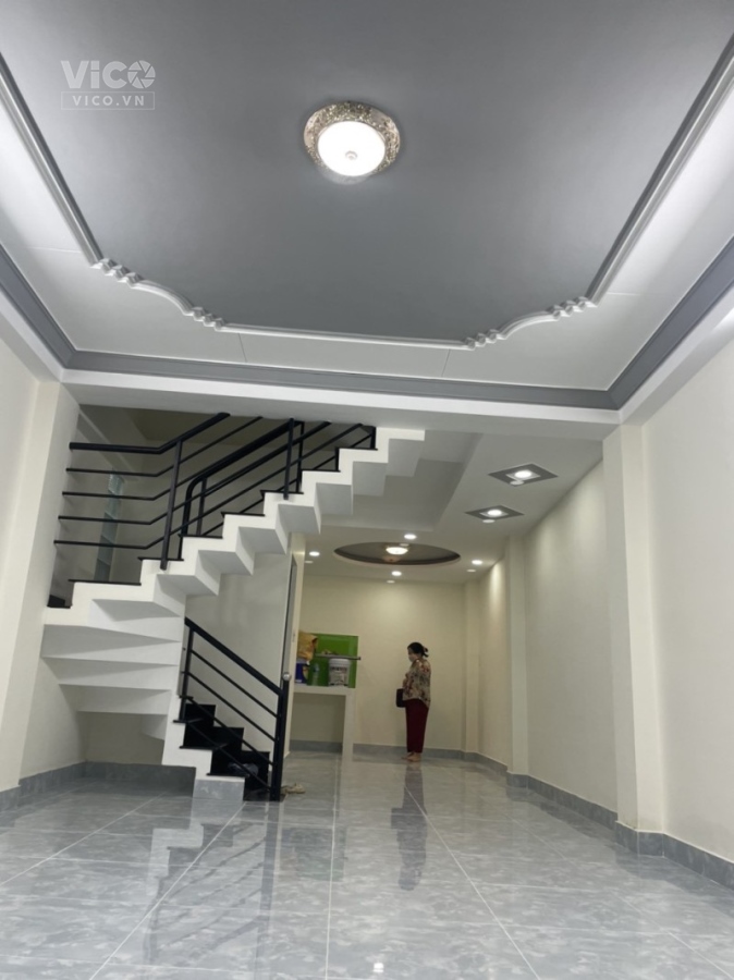 BÁN NHÀ 62m2 GẦN GIÁO XỨ BÌNH THUẬN 3 LẦU 3 PHÒNG NGỦ GIÁ 4.62 TỶ