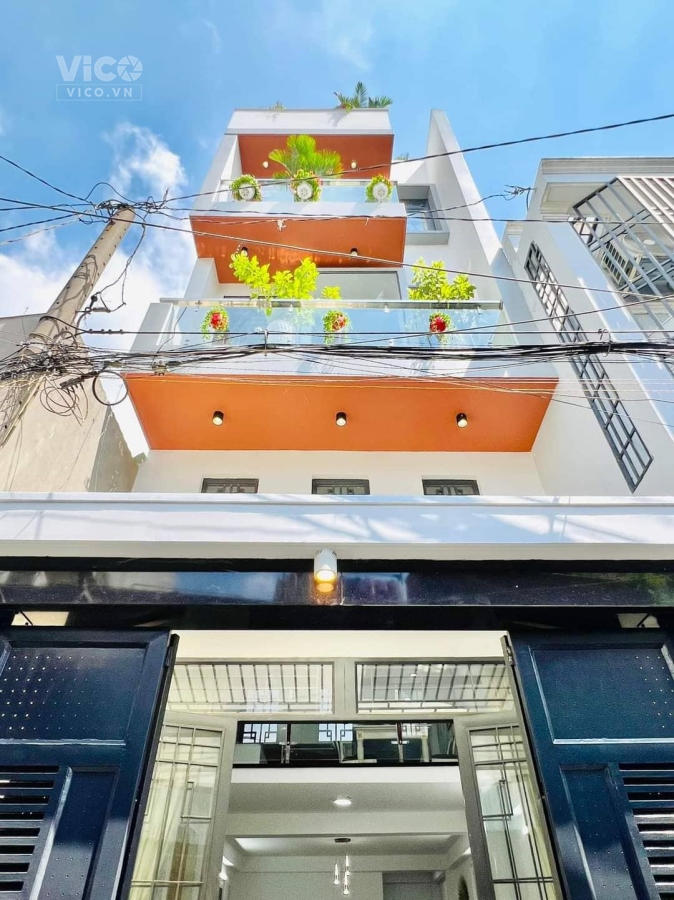 Bán nhà hẻm tải Gò Vấp 70m2 5 tầng chỉ 10 tỷ 800 sổ vuông Ngay Lotte Mart