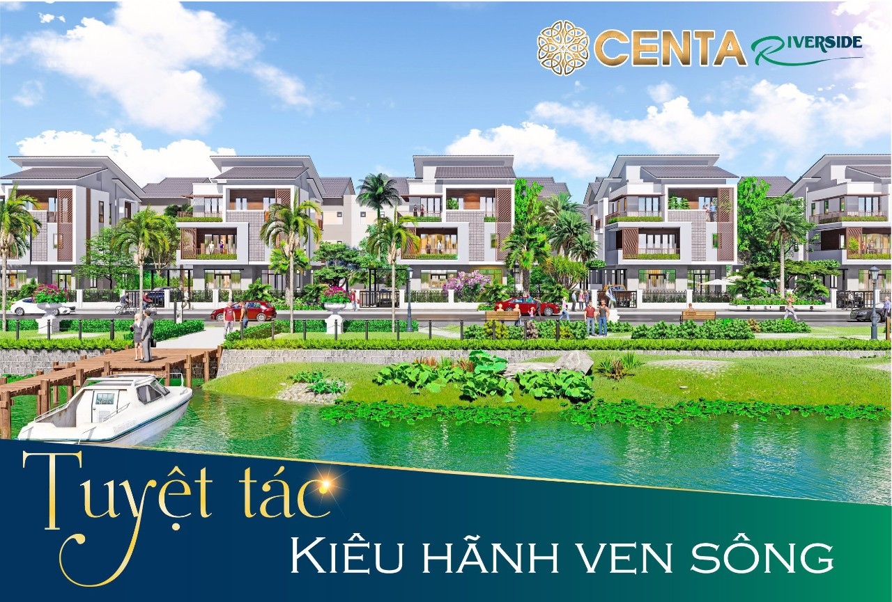 Mở bán biệt thự ven sông Centa Riverside Từ Sơn, giá gốc chủ đầu tư, LH/PKD 0976696555