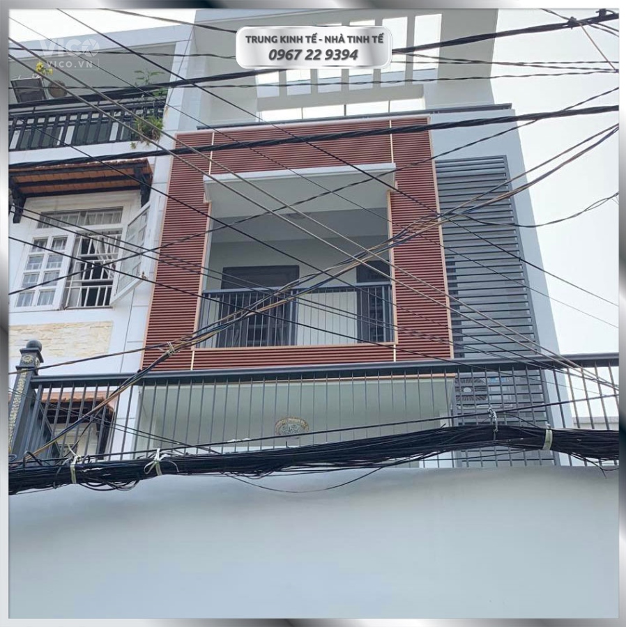 (ĐẸP) Bán nhà HXH Phan Huy Ích, gần Emart 2, 4 x 16, 4T, chỉ nhỉnh 7 tỷ, 0967229394
