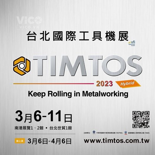 THƯ MỜI THAM DỰ HỘI CHỢ MÁY CÔNG NGHIỆP THIẾT BỊ CƠ KHÍ TIMTOS 2023