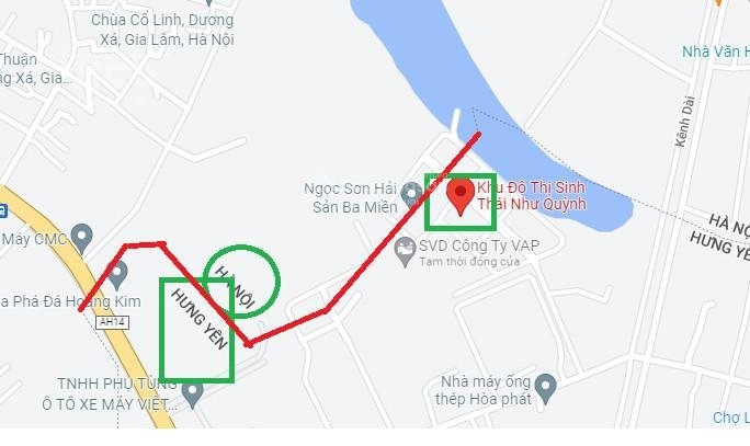 Bán lô đất liền kề, khu đô thị sinh thái Như Quỳnh, đã có sổ đỏ, tự xây nhà, giáp Gia Lâm