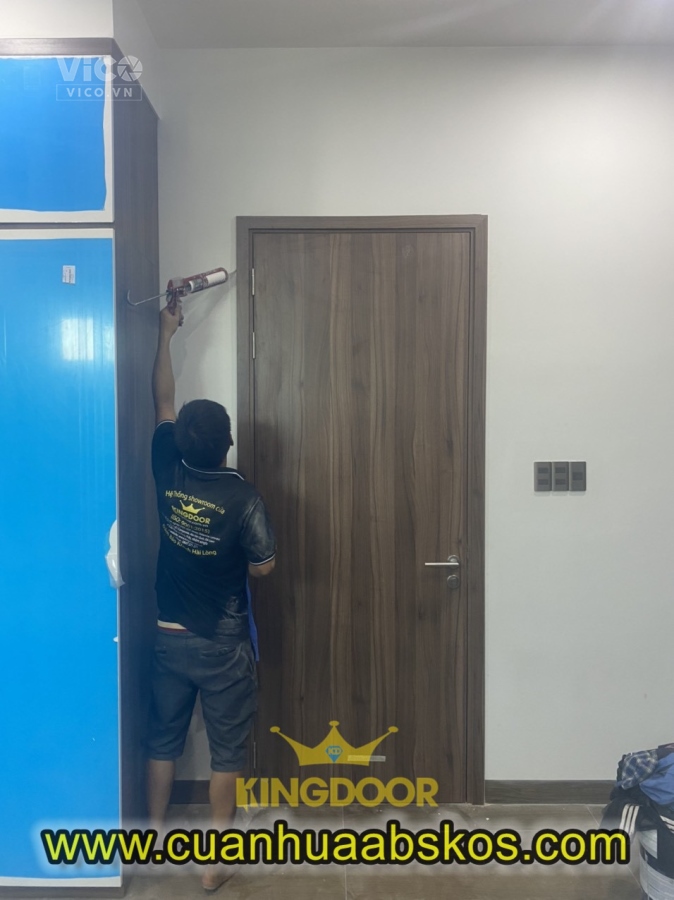 Cửa gỗ chống nước WPB phủ Laminate