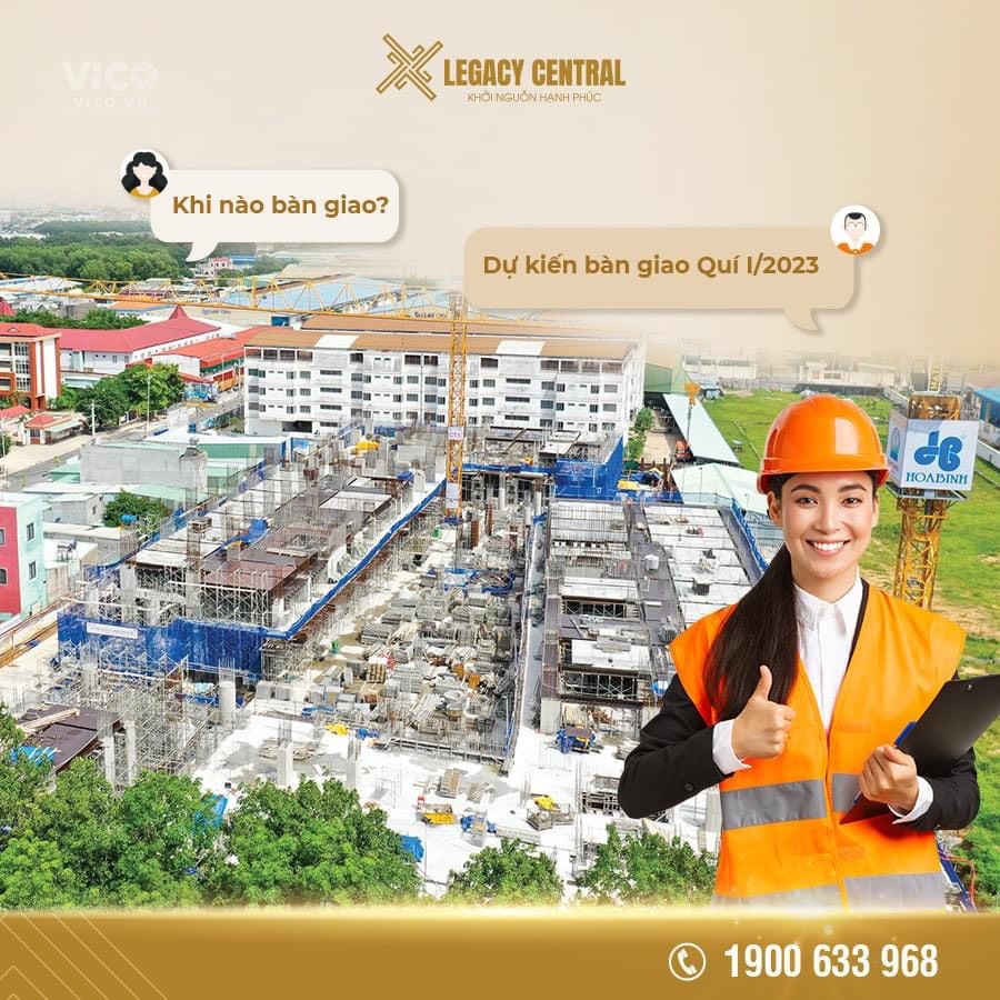 DỰ ÁN LEGACY CENTRAL CĂN HỘ CAO CẤP