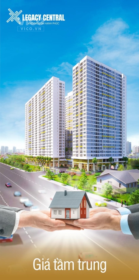 DỰ ÁN LEGACY CENTRAL CĂN HỘ CAO CẤP