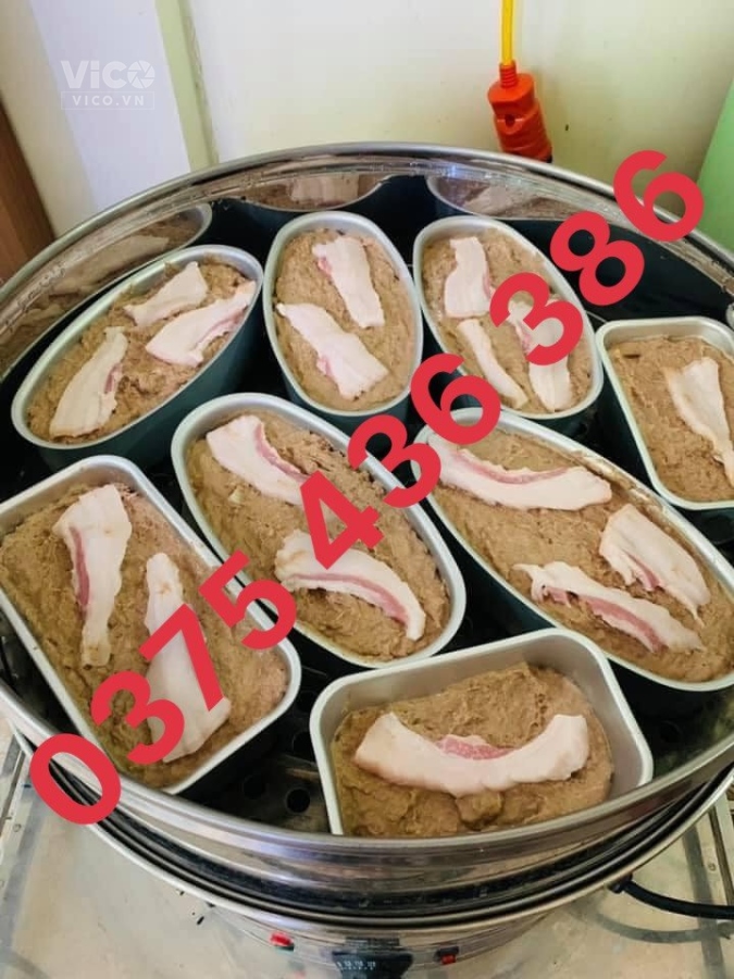 Nồi hấp bánh bao, bánh Flan, pate đa năng chạy điện 40cm