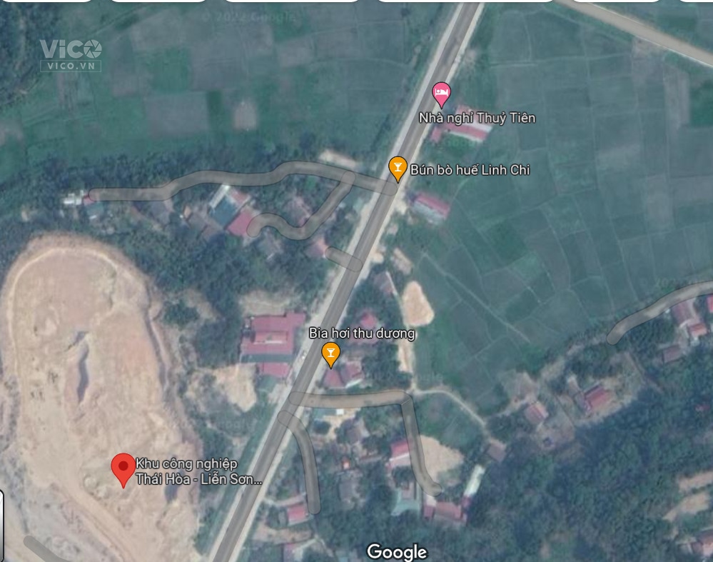 ( Cắt lỗ ) Bán 120m2 đất nền KCN Khu công nghiệp Thái Hòa Liễn Sơn Liên Hòa, Lập Thạch,