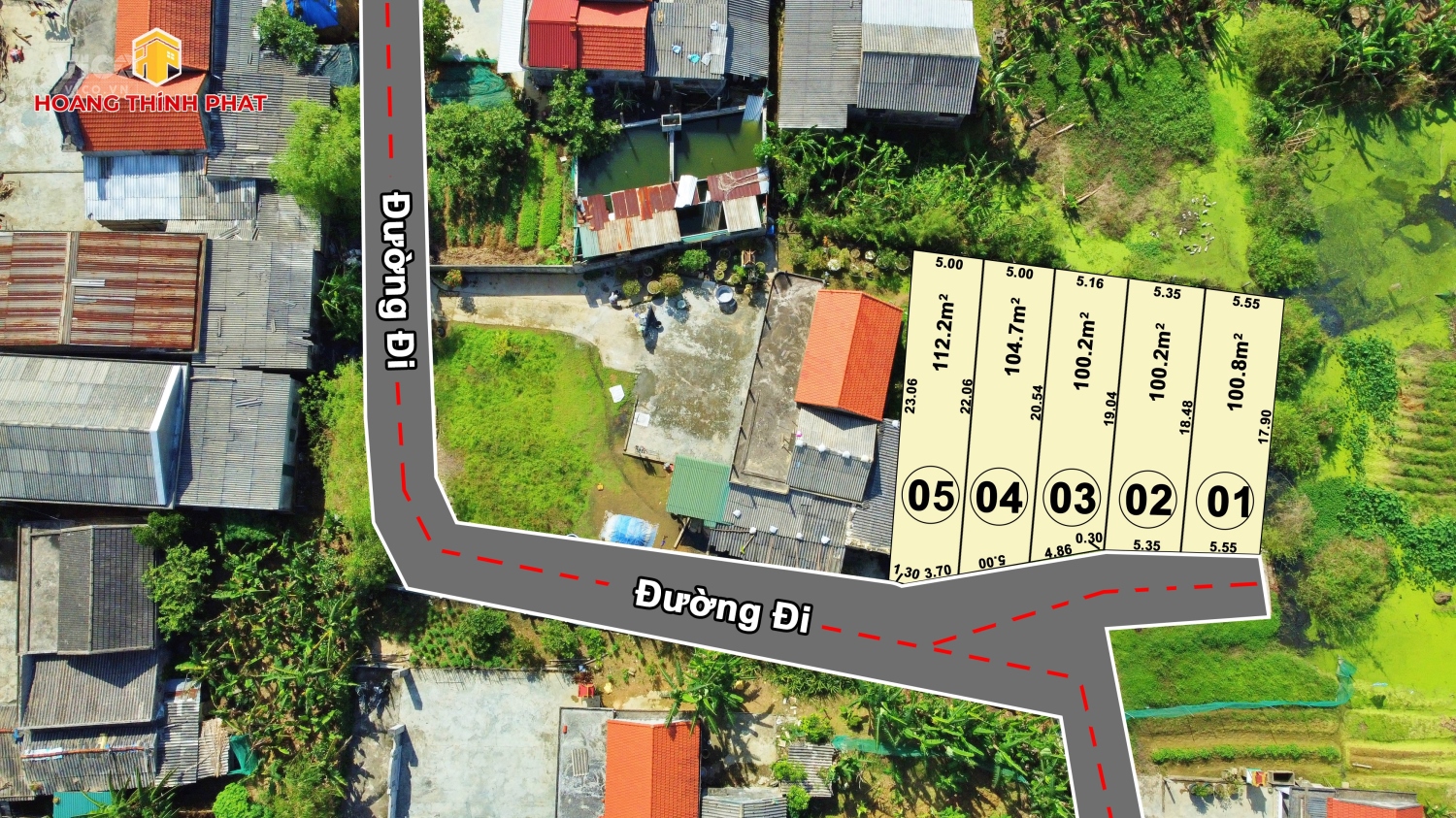 5 LÔ F0 QUẢNG ĐIỀN CHỈ VỚI 3XX TRIỆU/LÔ
