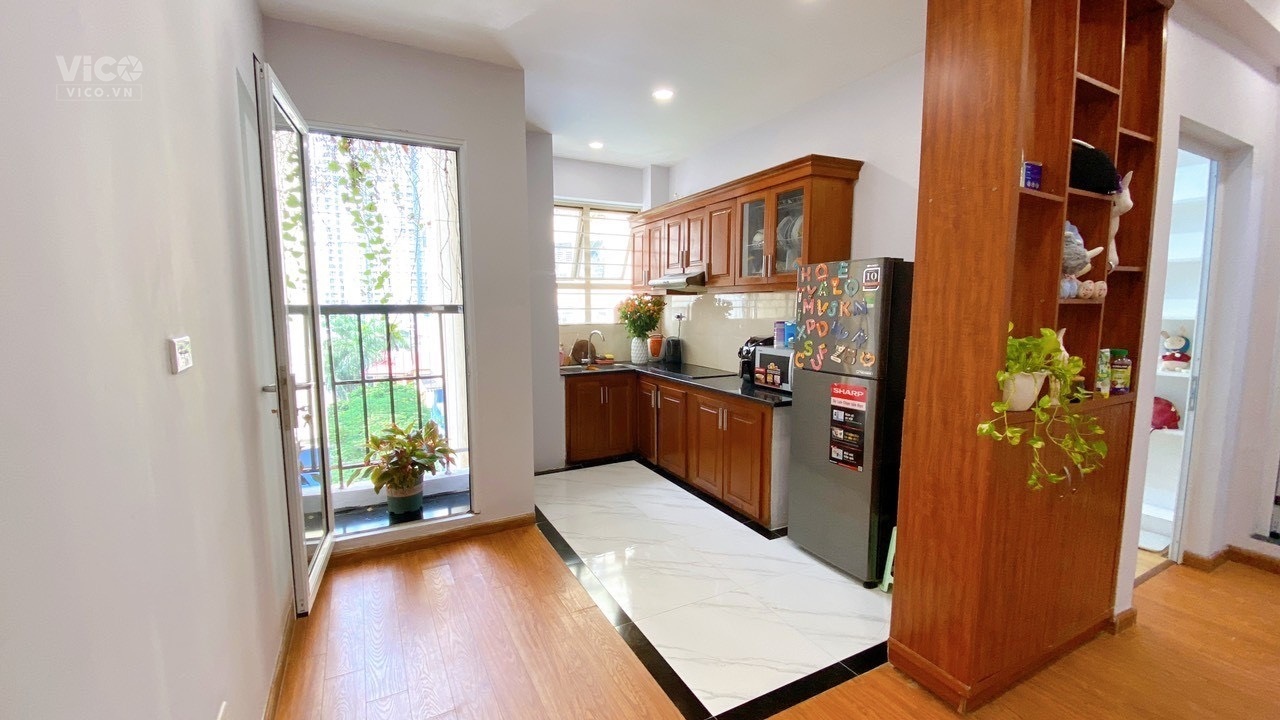 Bán Chung cư 2pn1vs2ban công phố Nguyễn Cơ Thạch, Dt 63m2, chỉ 2.22tỷ