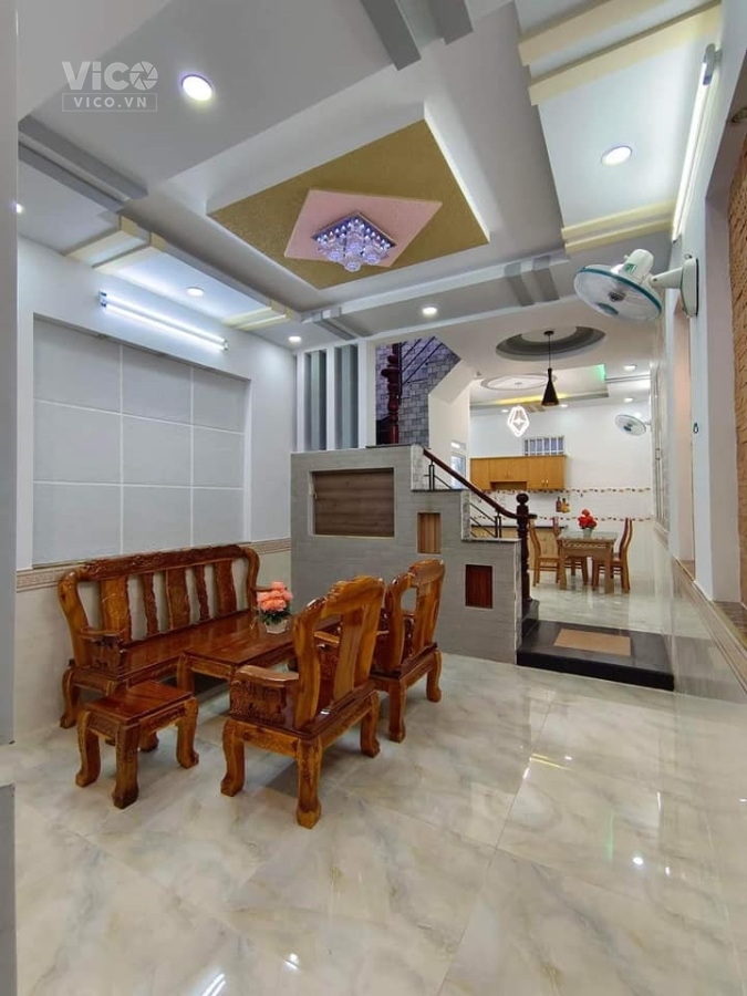 HẺM XE HƠI 5M ĐƯỜNG SỐ 8, LINH XUÂN, THỦ ĐỨC 80M2 BTCT 2 TẦNG NHỈNH 4 TỶ