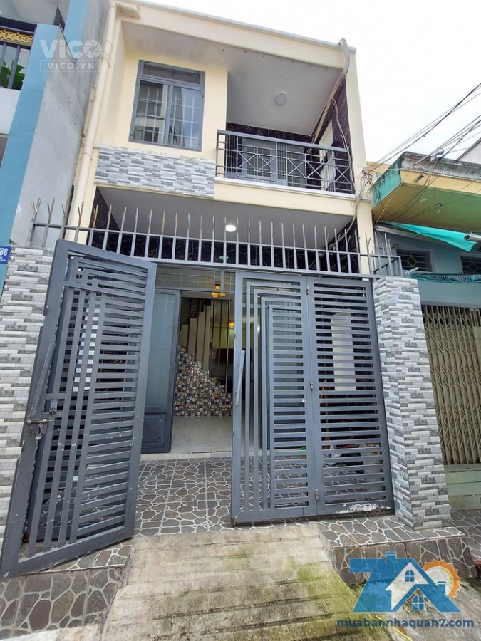 Bán Nhà Hẻm Trần Xuân Soạn, Tân Hưng Quận 7, 40m2, 2 tầng, 4mx10m, nhỉnh 4 tỷ