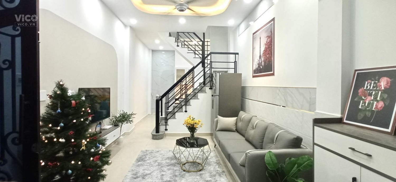 Bán nhà giá rẻ nhất Gò Vấp 45m2 Ngang 4m Ngay chợ Thạch Đà