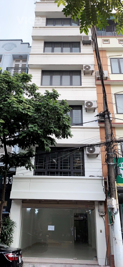 Cho thuê tầng 1 và 2 nhà 2 mặt phố (tòa nhà 8 tầng) Số 165 phố Phương Mai, Quận Đống Đa, Hà Nội.