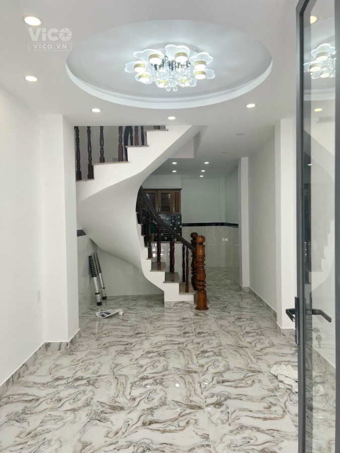 Nhà mới sang trọng Hẻm ô tô quay đầu Nguyễn Thị Tần P2Q8 6tỷ980