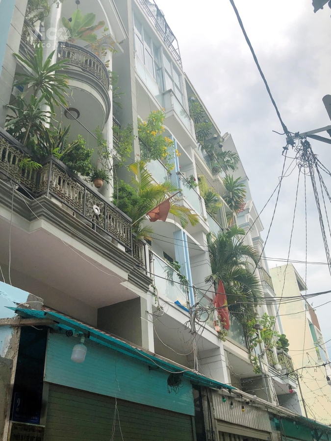 Bán nhà 6 phòng cho thuê, NƠ TRANG LONG, 5.8 TỶ