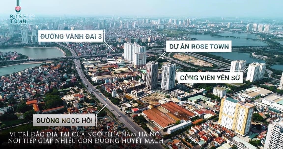 Bán căn 2N 71m2 tại tòa DV01 tòa đẹp nhất RoseTown 79 Ngọc Hồi. Giá 2,6x tỷ( x cơ nhỡ )