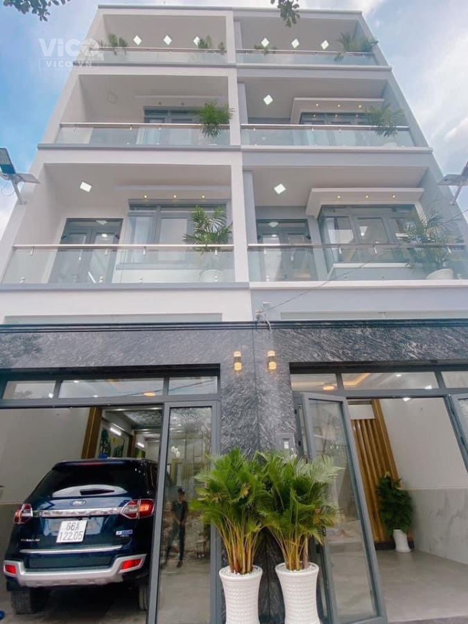 NHÀ MỚI 4 TẦNG BẾN BÌNH ĐÔNG Q8, HẺM XE HƠI, 3.5 TỶ