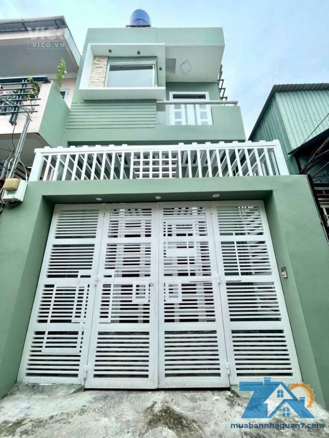 Bán nhà Hẻm 35 Nguyễn Văn Quỳ, Tân Thuận Đông Quận 7, 47m2, 3 Tầng, 4mx12m, nhà tuyệt đẹp, Giá 3.7