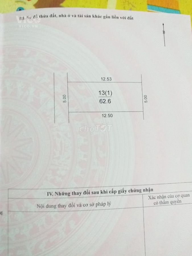 Chính chủ cần bán nhanh mảnh đất tại Cổ Dương, Tiên Dương, Đông Anh.