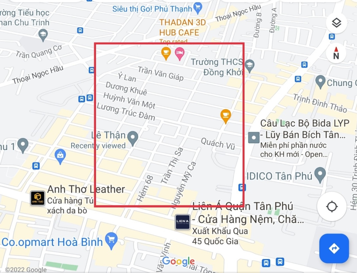 Đường 8m gần Hòa BìnhLũy Ban Bích. dt 4.1x12, 3 tầng. Giá 6tỷ