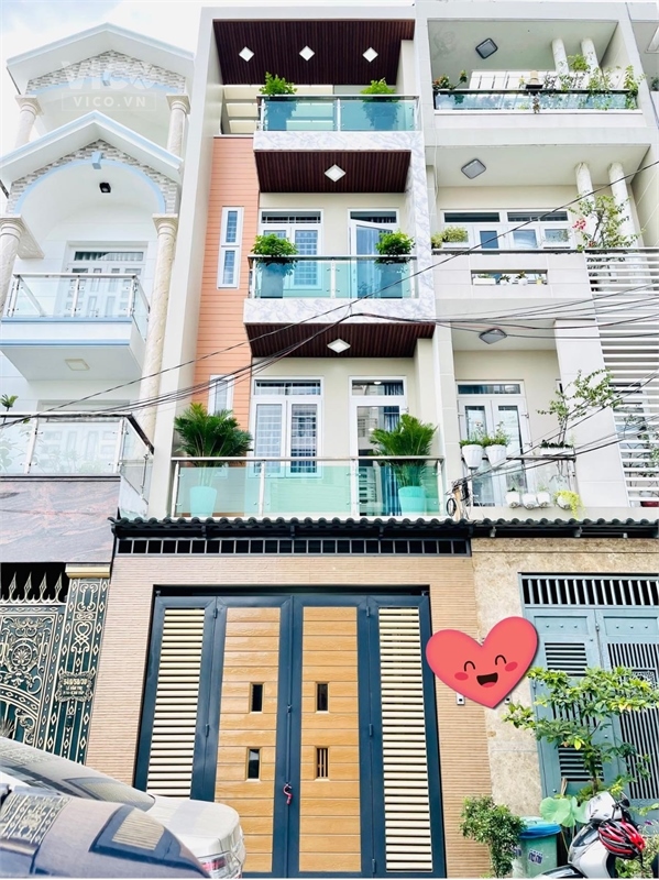 Khu Phân lô Vip Lê Văn Thọ, Gò Vấp Hẻm 8m, 57m2, 4 tầng, chỉ 8.3 tỷ