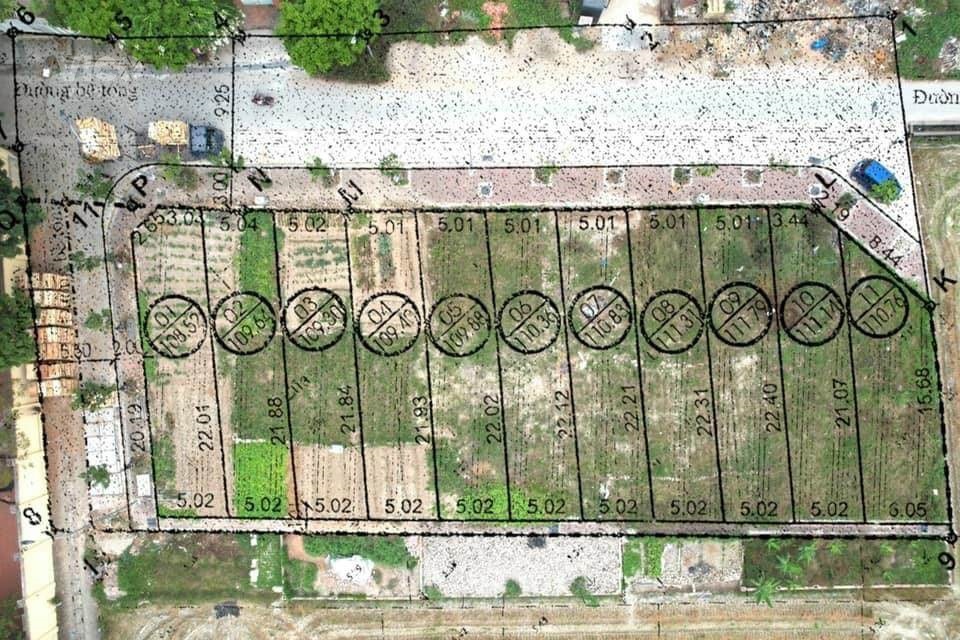 Bán Đất Đấu giá Hà Lâm 2, 110m2, mt 5m, gía 2.9 tỷ, Đông Anh.