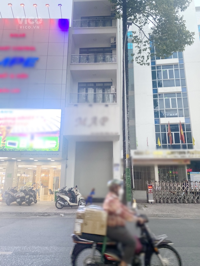 Cho thuê nhà nguyên căn MT Nguyễn Trãi P8Q5 55 triệu/Tháng